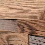 Moquette e Parquet - Dettagli parete in legno riciclato boiserie 3.0
