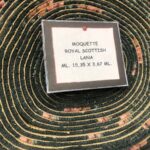 Rotolo di moquette Royal Scottish Lana con etichetta misure