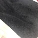 Moquette e Parquet - Campione di moquette tipologia Malesia di colore nero visto dall'alto