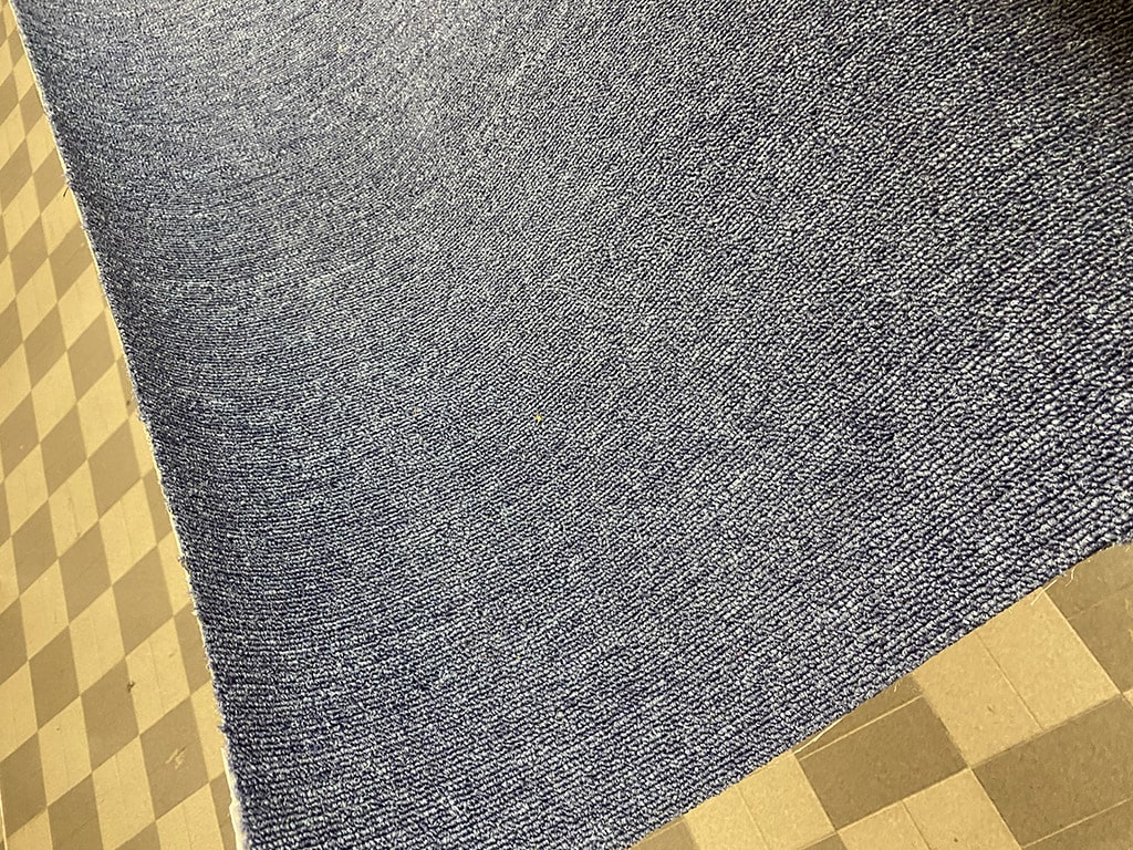 Moquette e Parquet - Striscia moquette tipologia Astra Bouclè di colore Blu